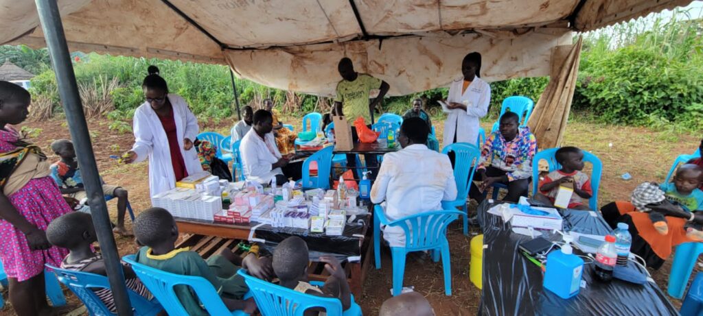 Aid distribution to families