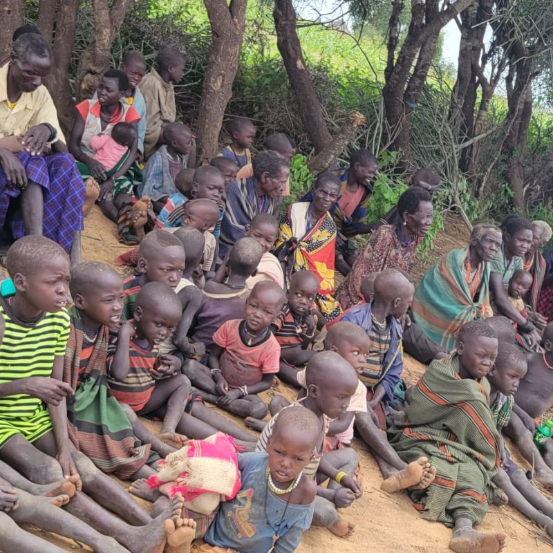 Students in a classroom